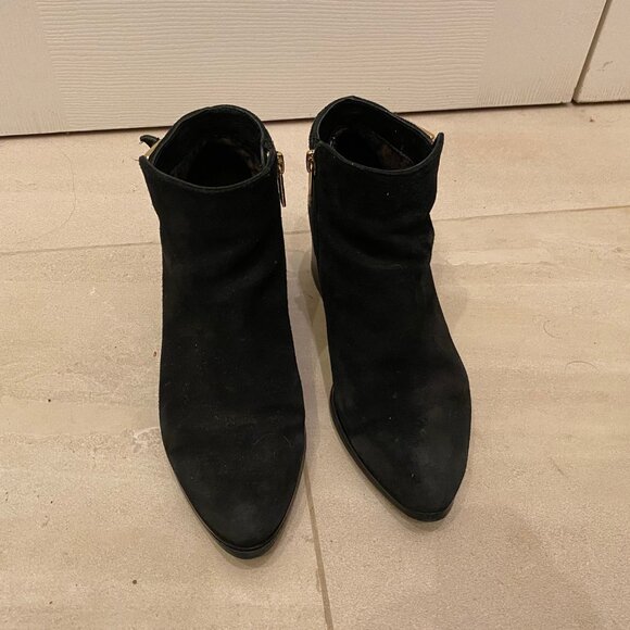Artica (Browns Brand) waterproof Suede booties 6.5 - Picture 1 of 5